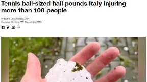 U oluji povređeno 110 ljudi